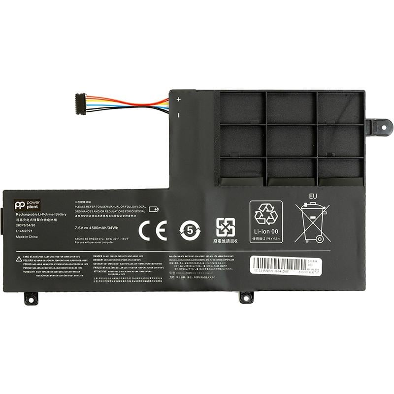 Аккумулятор Power для ноутбуков LENOVO Ideapad 300S 7,6V 4500 mAh (L14M2P21)
