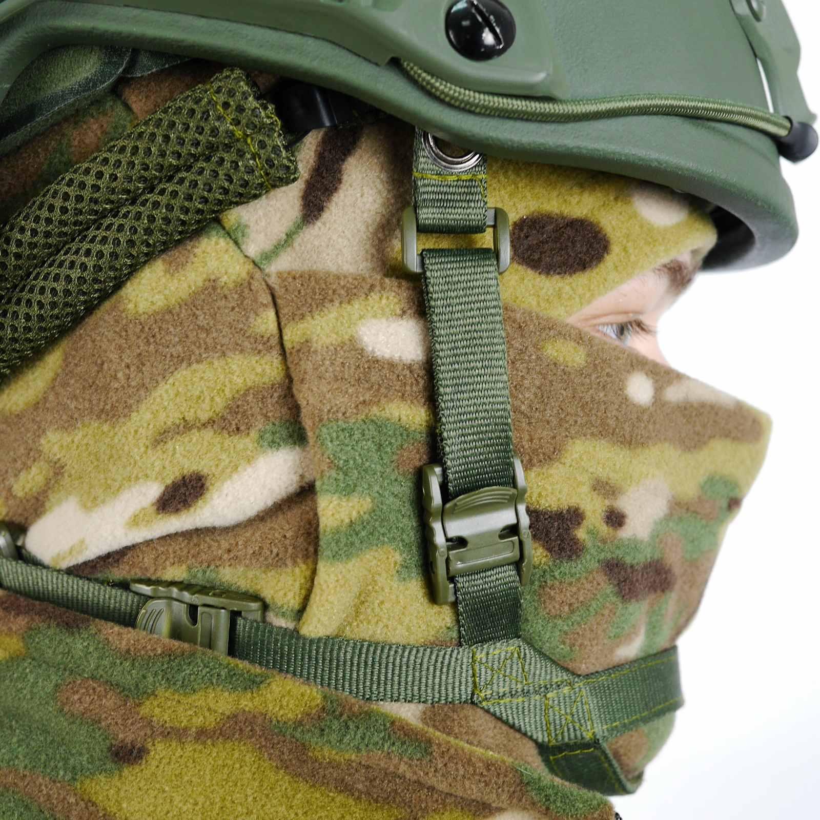 Шолом балістичний FAST Helmet 1 клас захисту ДСТУ рівня NIJ IIIA Olive - фото 8