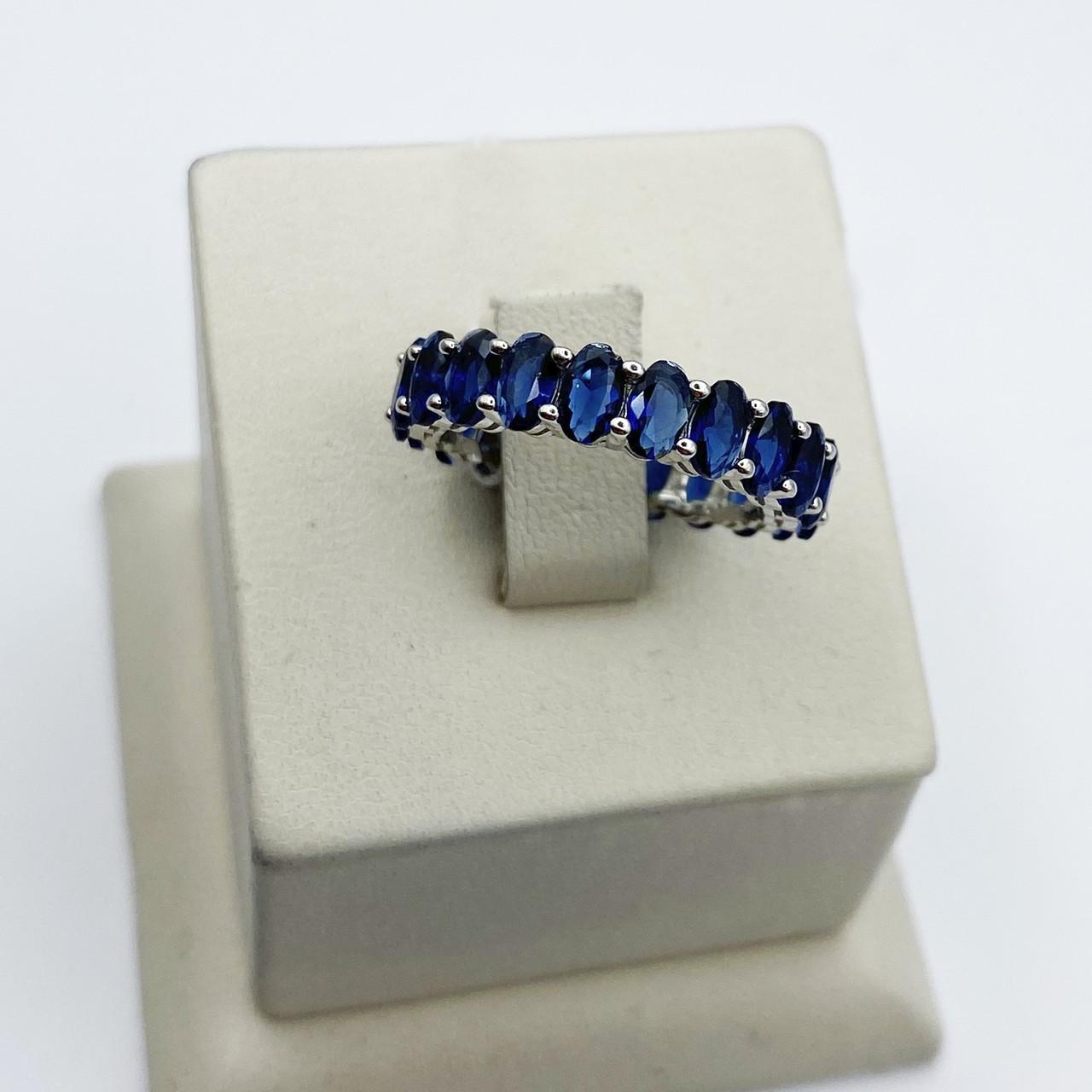 Кольцо серебряное с кубическим цирконием р. 18 3,14 г (2024528970)