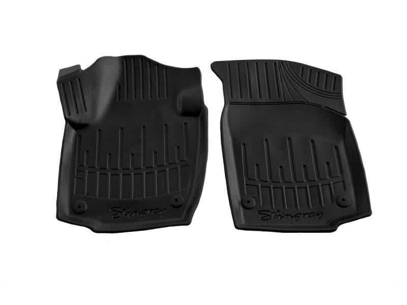 Коврики передние Stingray 3D для Seat Toledo 2012-2019 гг. полиуретан 2шт. Черный (146365)