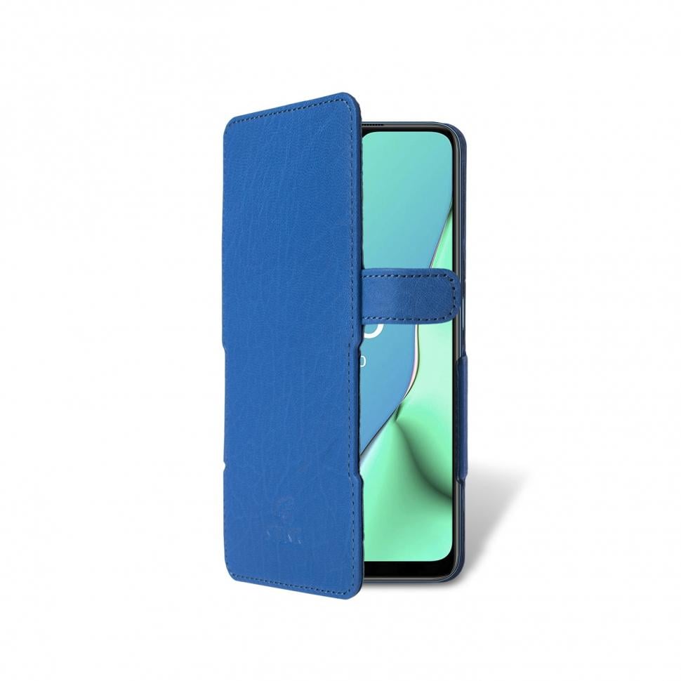 Чехол книжка Stenk Prime для OPPO A9 2020 Ярко-синий (65606)