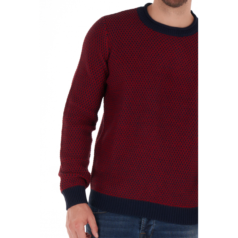 Светр чоловічий Lee cooper 10495524 XL Червоний - фото 3 Светр чоловічий Lee cooper 10495524 XL Червоний - фото 3