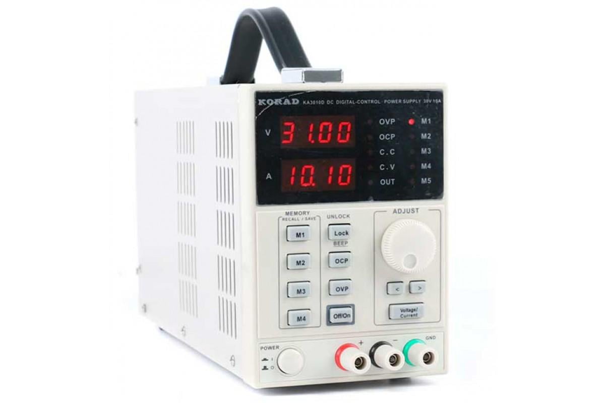 Лабораторний блок живлення трансформаторний Korad KA3010D 30 В 10А цифровий Білий (168-31-12-1432) Лабораторний блок живлення трансформаторний Korad KA3010D 30 В 10А цифровий Білий (168-31-12-1432)
