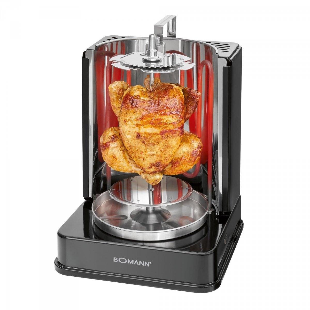 Электрошашлычница Bomann DVG 3006 курица гриль/кебаб 1400 Вт Электрошашлычница Bomann DVG 3006 курица гриль/кебаб 1400 Вт