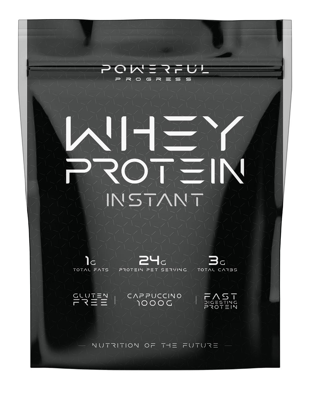 Протеин Powerful Progress Whey Protein Instant 1 кг Капучино