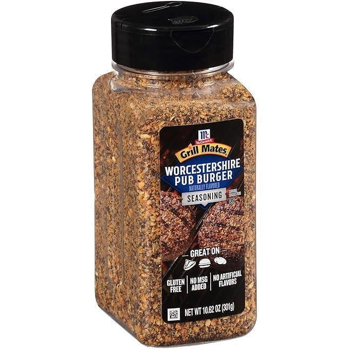 Приправа McCormick Worcestershire Pub Burger Seasoning для бургера 301 г (2378490656)