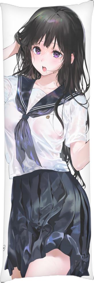 Подушка дакимакура Eru Chitanda 60x180 см (14094514)