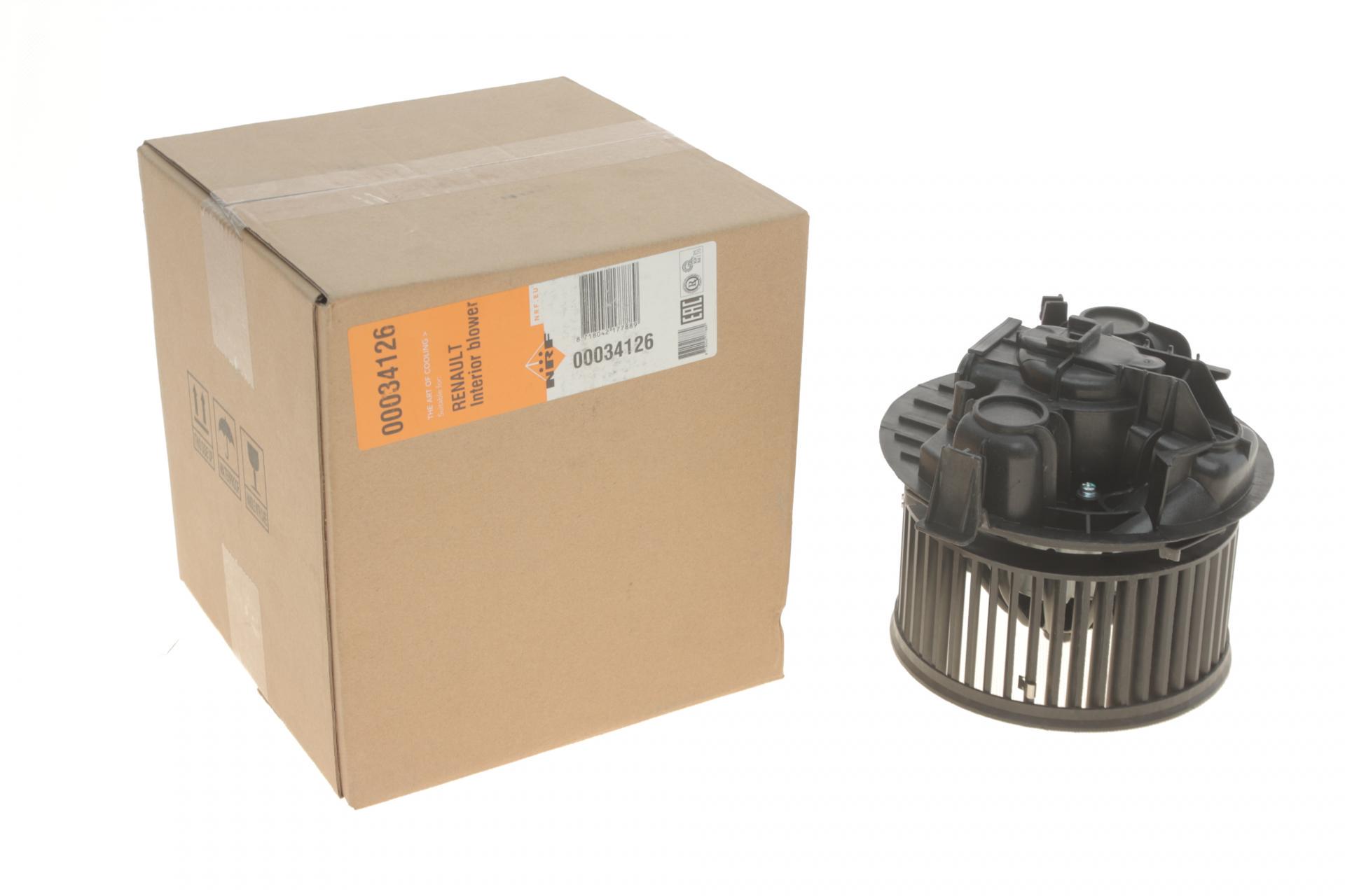 Моторчик печи NRF Renault Megane II 1.5/1.9 dCi 03-09 (34126)