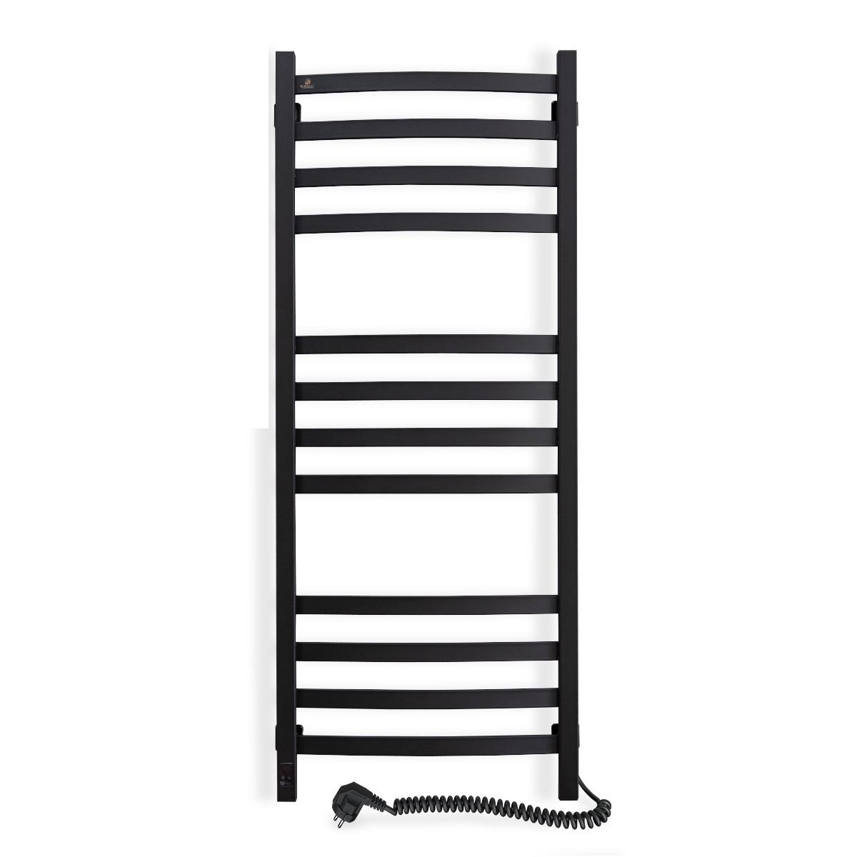 Полотенцесушитель электрический Navin Avalon Sensor с Wi-Fi правая 480х1200 мм Черный муар (E12-203055-4812)
