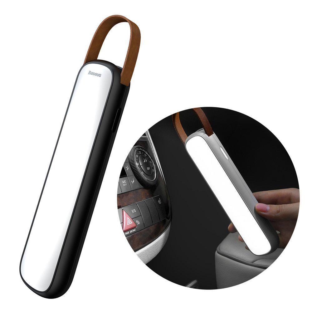 Портативна переносна LED Лампа Baseus Solar Emergency Car Black - фото 2