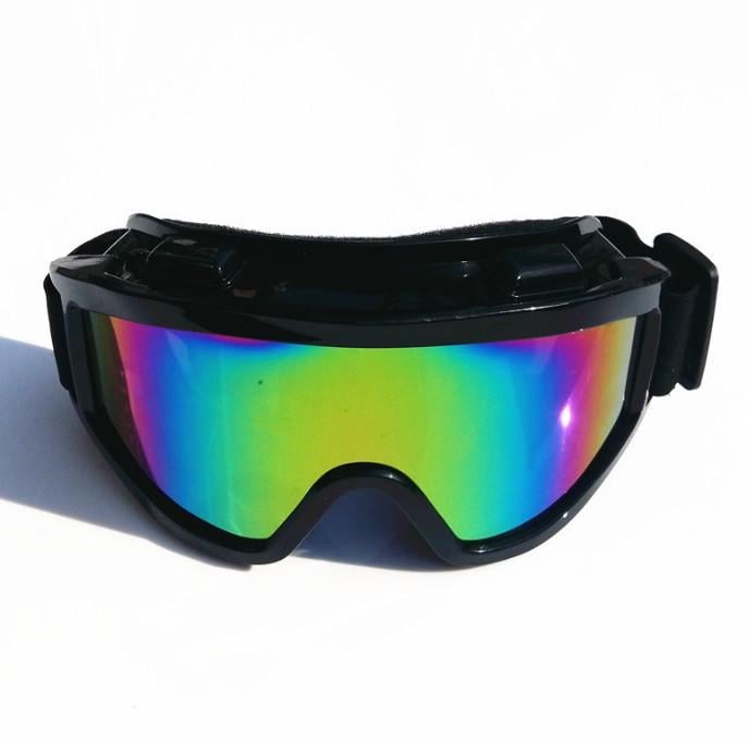 Маска-очки для спорта с вентиляцией радуга (МГ-1001-51) - фото 3