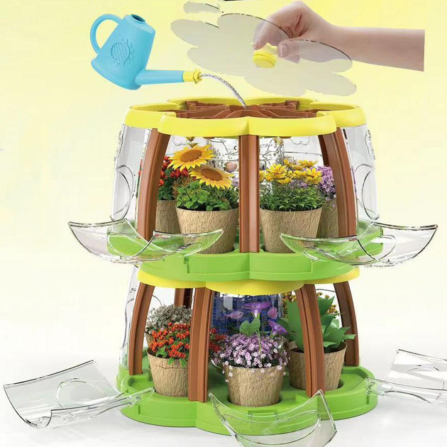 Набор для выращивания растений с автополивом и аквариумом (455056029) - фото 3 Набор для выращивания растений с автополивом и аквариумом (455056029) - фото 3