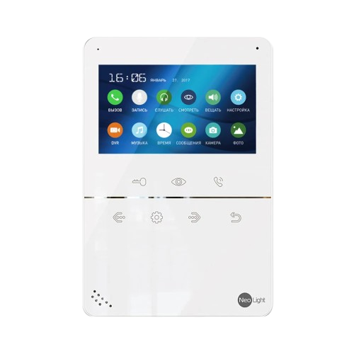 Видеодомофон NeoLight NEOLIGHT TETTA+ White (28100635)