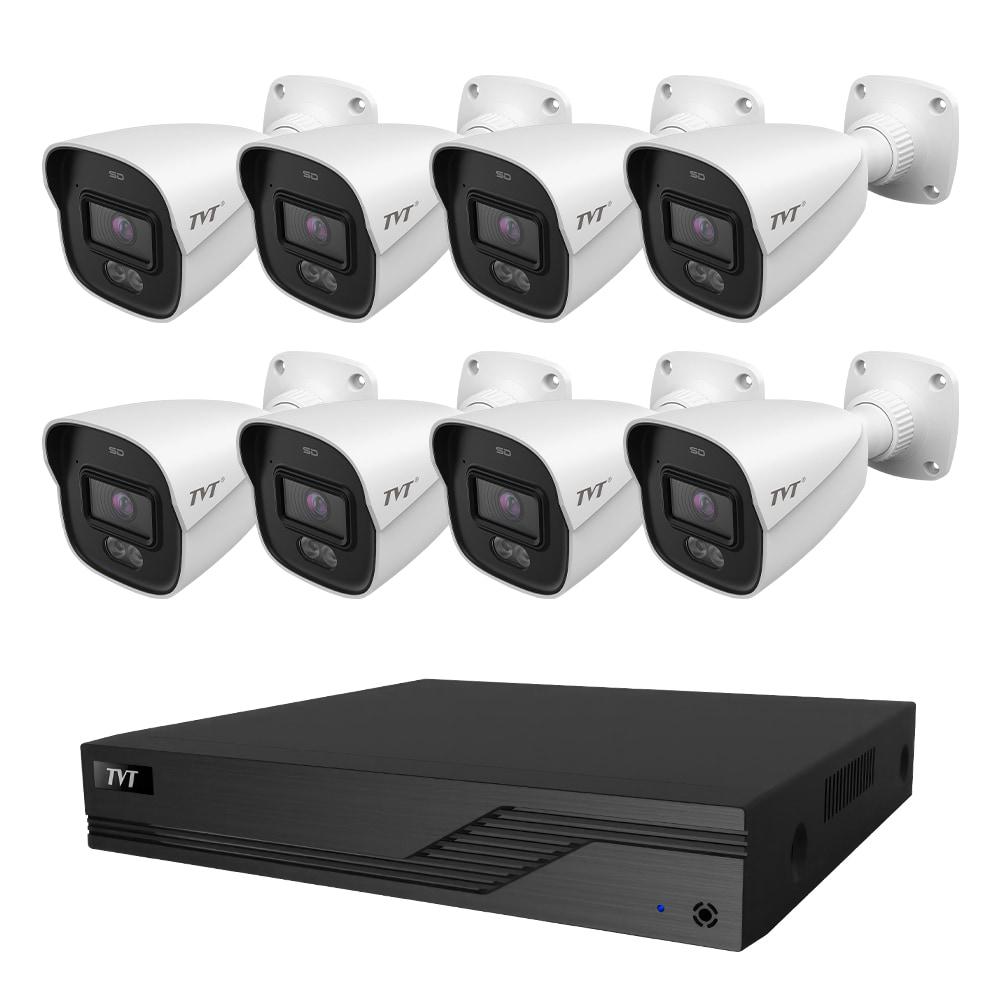 ᐉ Комплект видеонаблюдения TVT IP-Video Kit B на 8 камер 4 Mp (77-00328-3)  • Купить в Киеве, Украине • Лучшая цена в Эпицентр