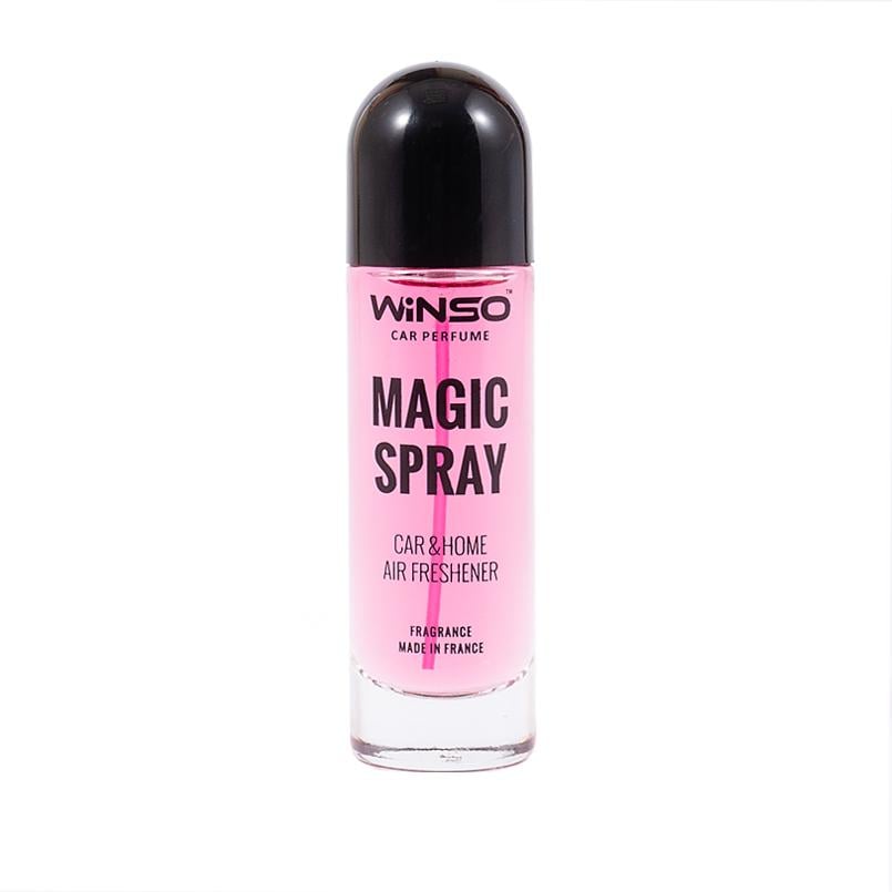 Ароматизатор Winso Magic Spray Bubble Gum, 30мл 534140 в виде спрея