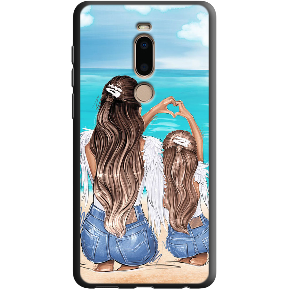 Чехол Boxface Meizu M8 Family Vacation Черный силикон (35852-up2380-38817)