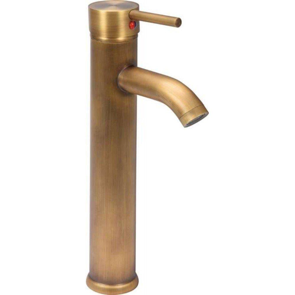 Змішувач для умивальника Fala Retro 2 високий Бронзовий (mrg75837)