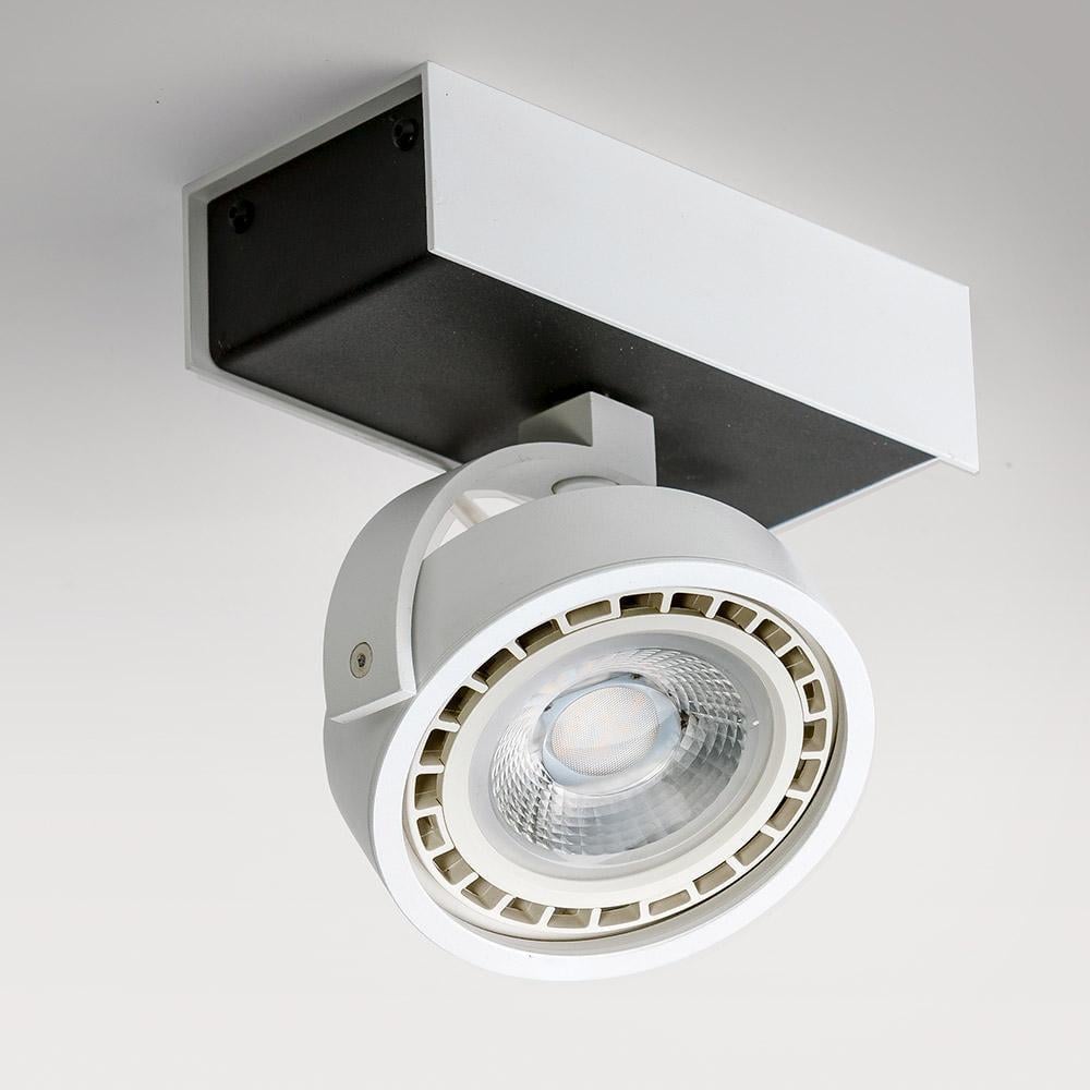 Спот Azzardo AZ1373 MAX 1 230V LED 16W BK / WH (GM4114-WH-BK)