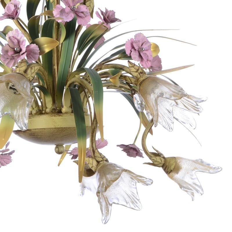 Люстра підвісна галогенна Brille BKL-507S/13 флористика - фото 2