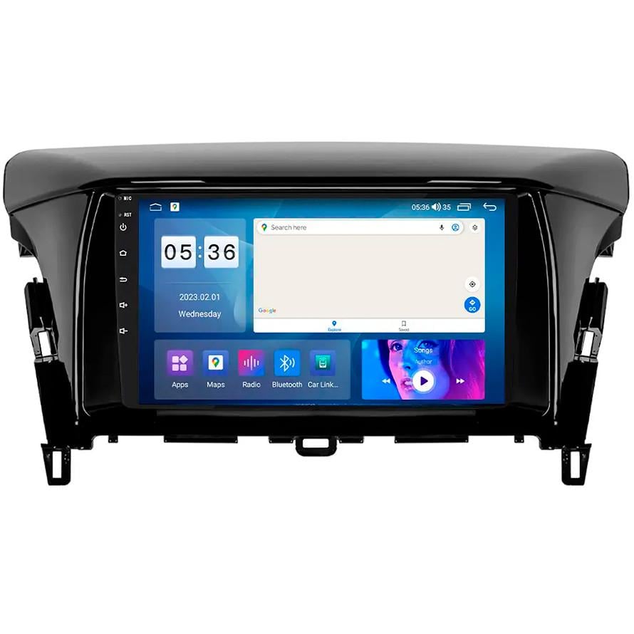 Автомагнитола Lesko для Mitsubishi Eclipse Cross I Рестайлин 2020 IPS 9" 4/64Gb CarPlay 4G Wi-Fi GPS