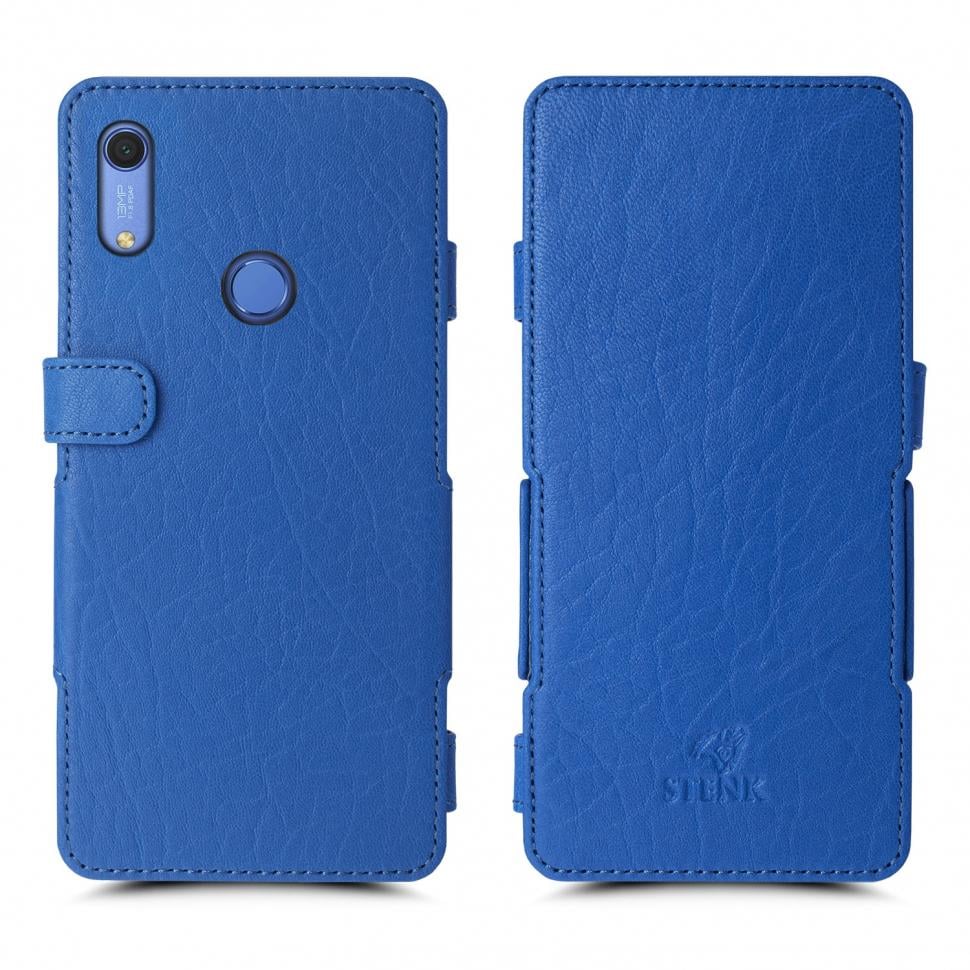 Чехол книжка Stenk Prime для Huawei Y6s Ярко-синий (65597)