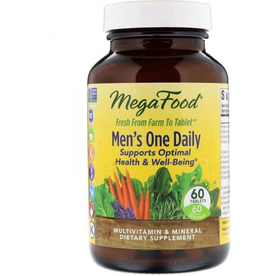 Вітамінно-мінеральний комплекс MegaFood Men's One Daily Iron Free 60 Tabs