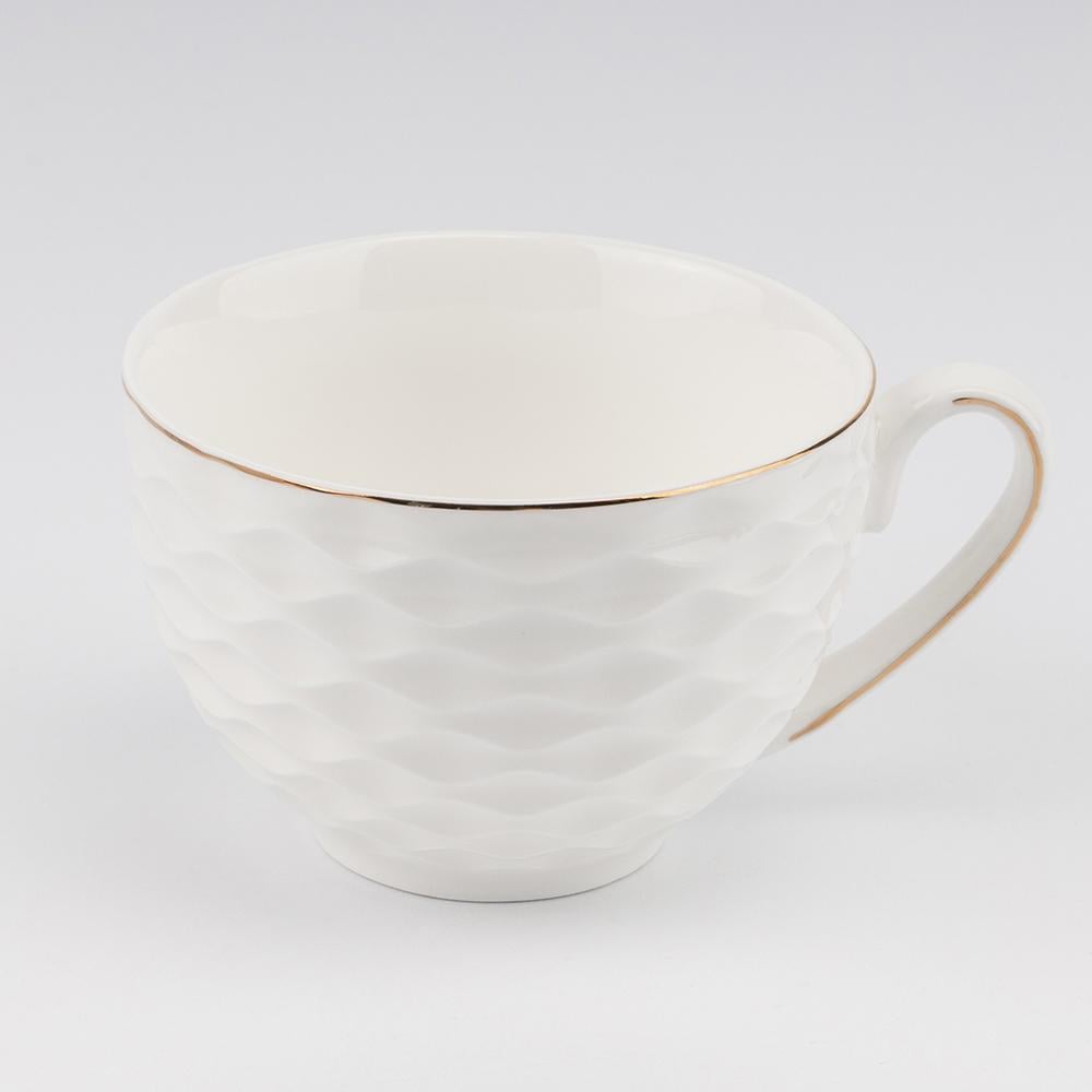 Набор чашек с блюдцами Венецианская волна 230 мл на 6 персон (90904) - фото 3
