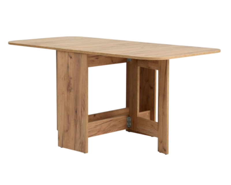 Обеденный стол из натурального дуба 80x100/163 см (b467846d)