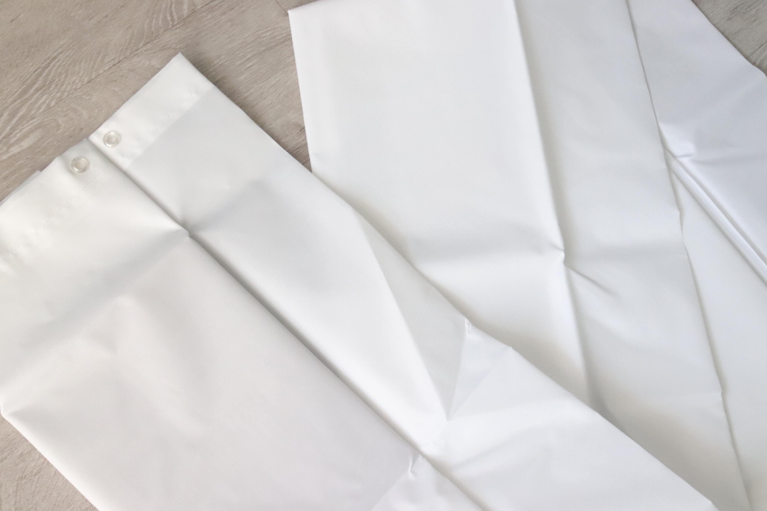 Шторка для ванної вузька 120x200 см White Tropik (39895999) - фото 3