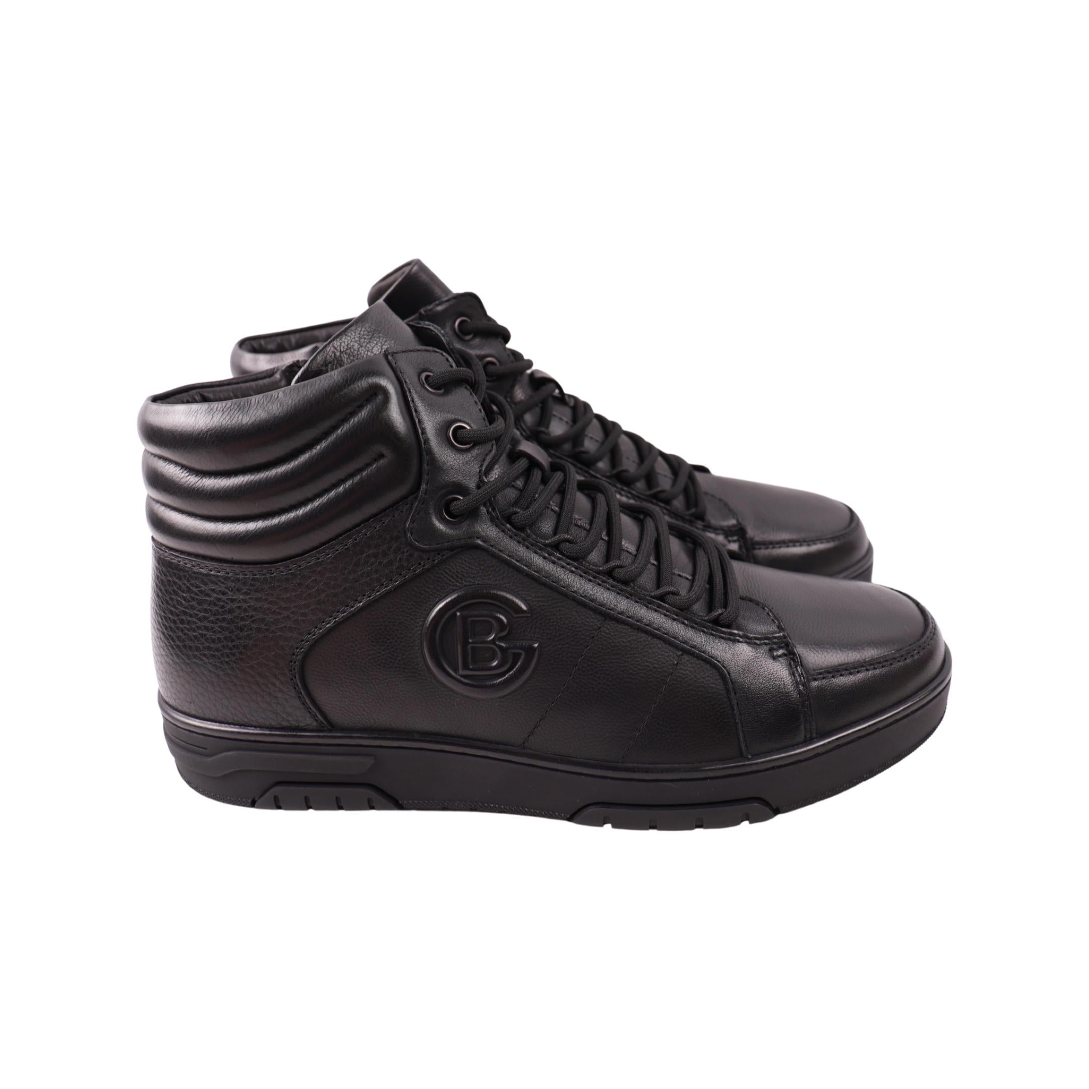 Ботинки мужские Cosottinni натуральная кожа р. 45 Черный (439-24ZHC)