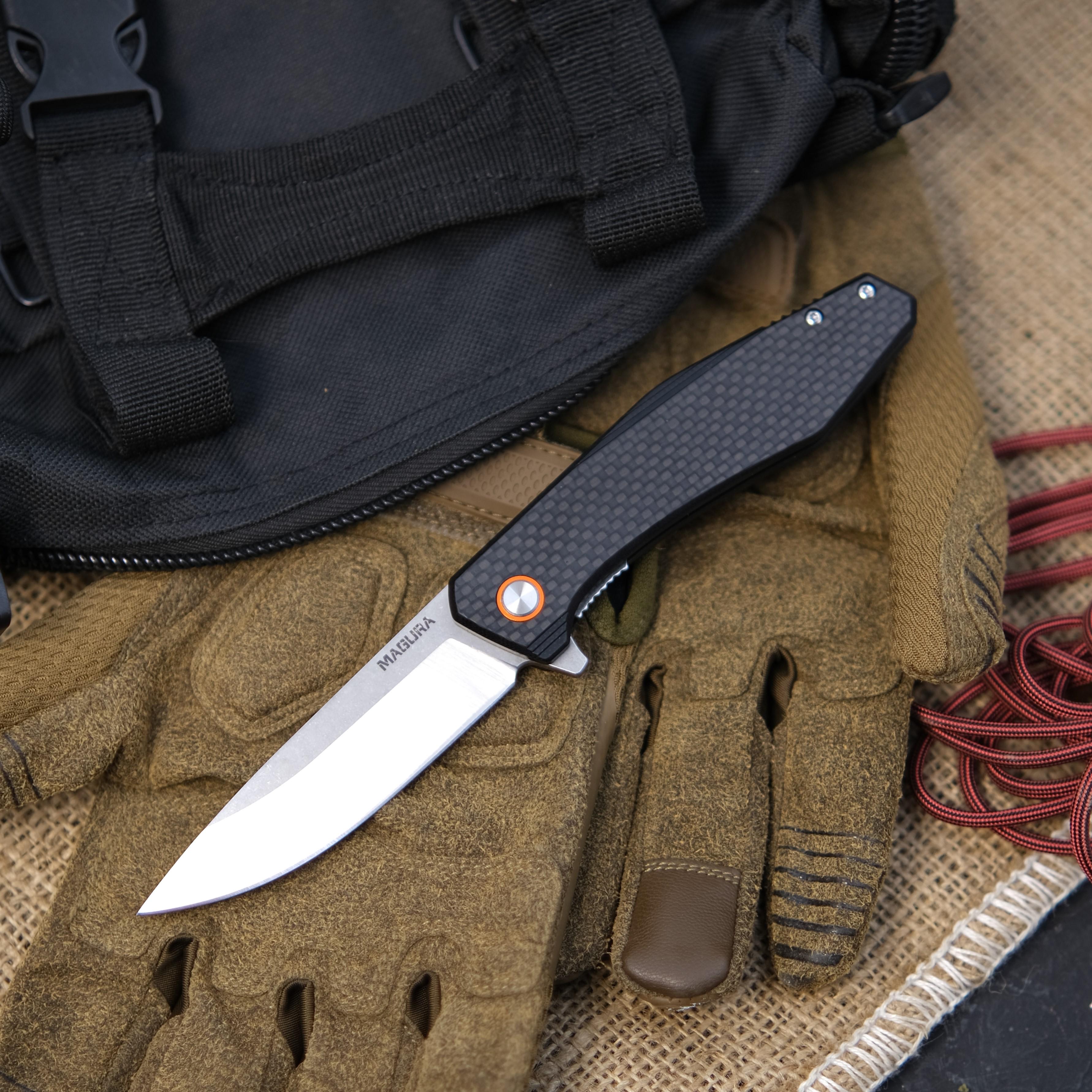 Ніж складний MAGURA J130 Carbon Handle (1553)