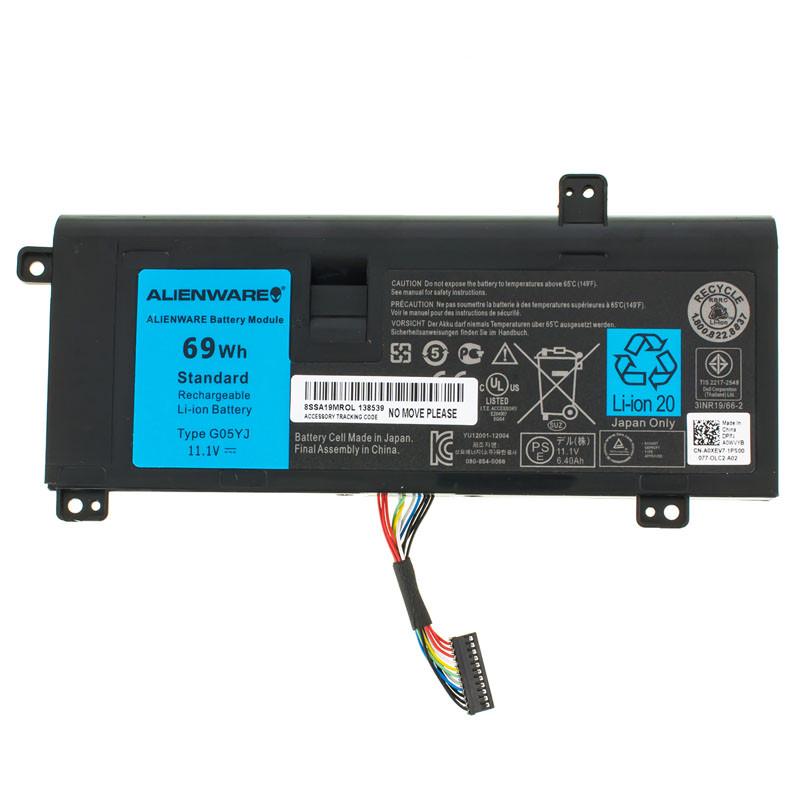 Аккумулятор для ноутбука Dell G05YJ (120608) Аккумулятор для ноутбука Dell G05YJ (120608)