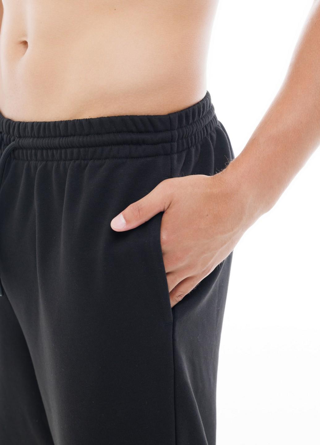 Штаны базовые мужские Наталюкс с карманами трехнитка L Черный (3715173290931) - фото 5 Штаны базовые мужские Наталюкс с карманами трехнитка L Черный (3715173290931) - фото 5