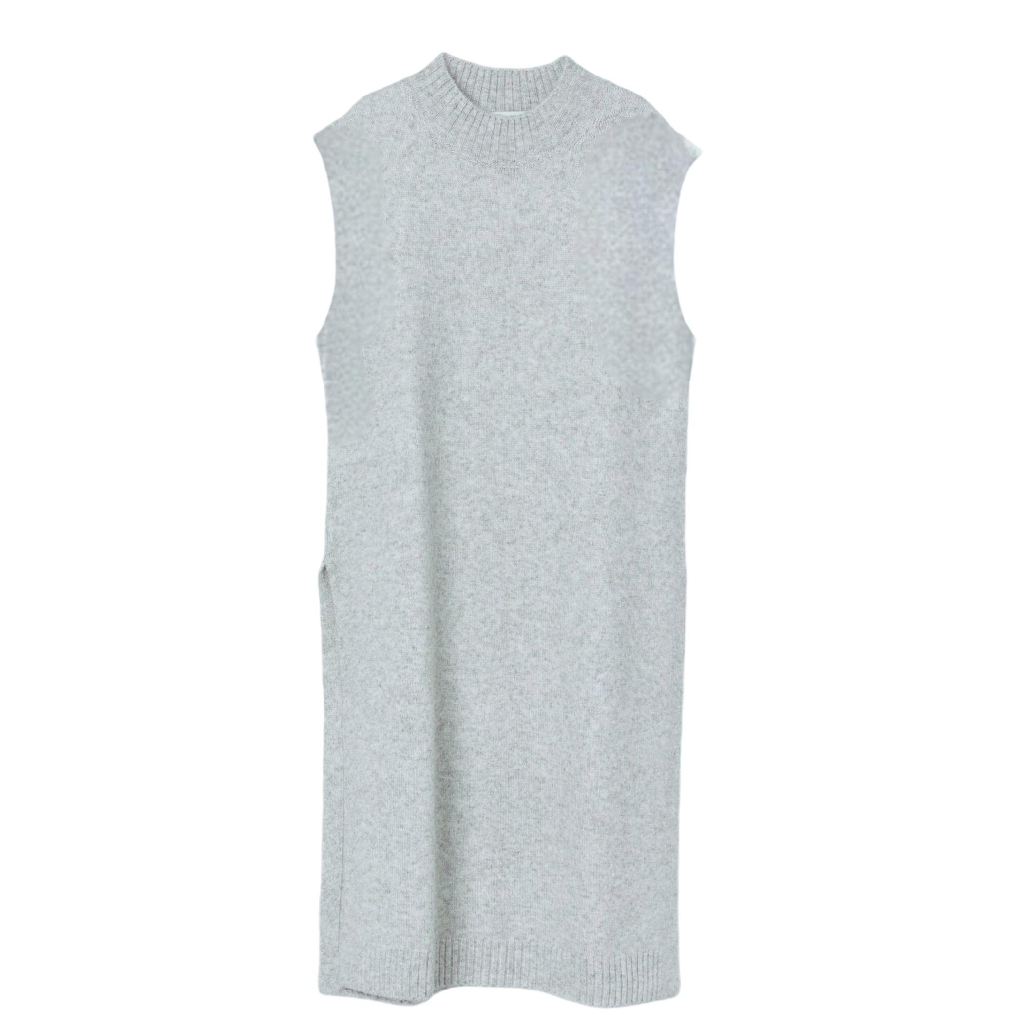 Платье без рукавов S Серый (3001178wer)