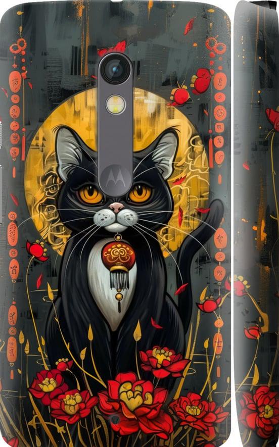 Чехол на Motorola Moto X Play China Cat (6134m-459-42517)