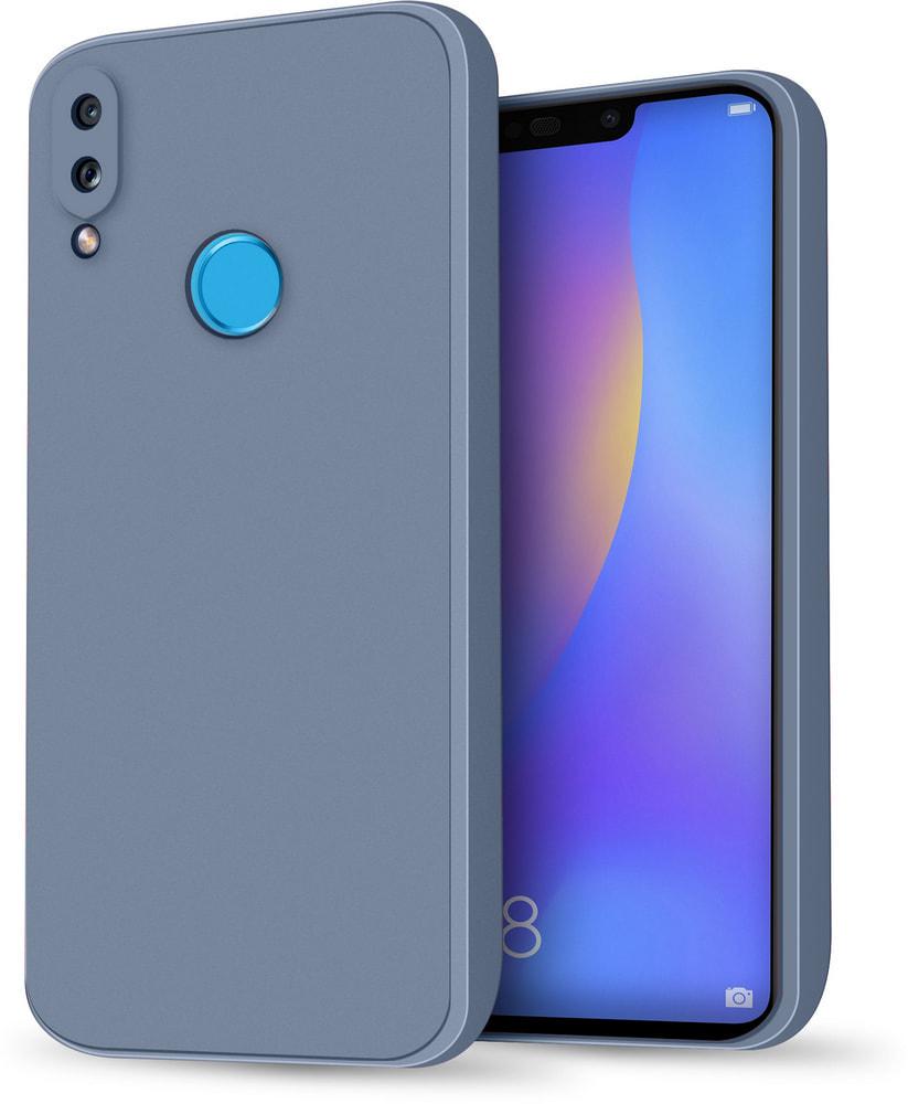 Силиконовый чехол HardCorner для Huawei P Smart Plus Gray Blue (30652-6D)