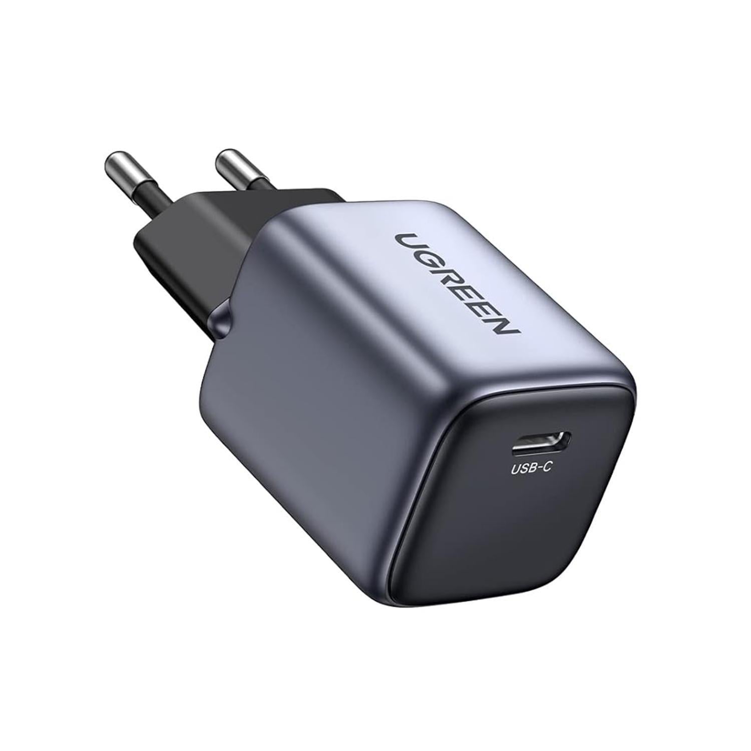Зарядное устройство сетевое UGREEN CD319 30 Вт USB-C Серый (90666)