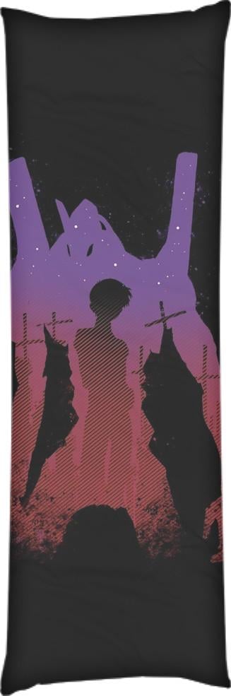 Подушка дакимакура Evangelion 10 60x180 см (14106678)