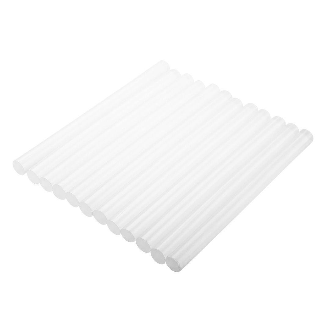 Клеевой стержень Topex 11,2х250 мм 12 шт. прозрачный для клеевых пистолетов (23372)