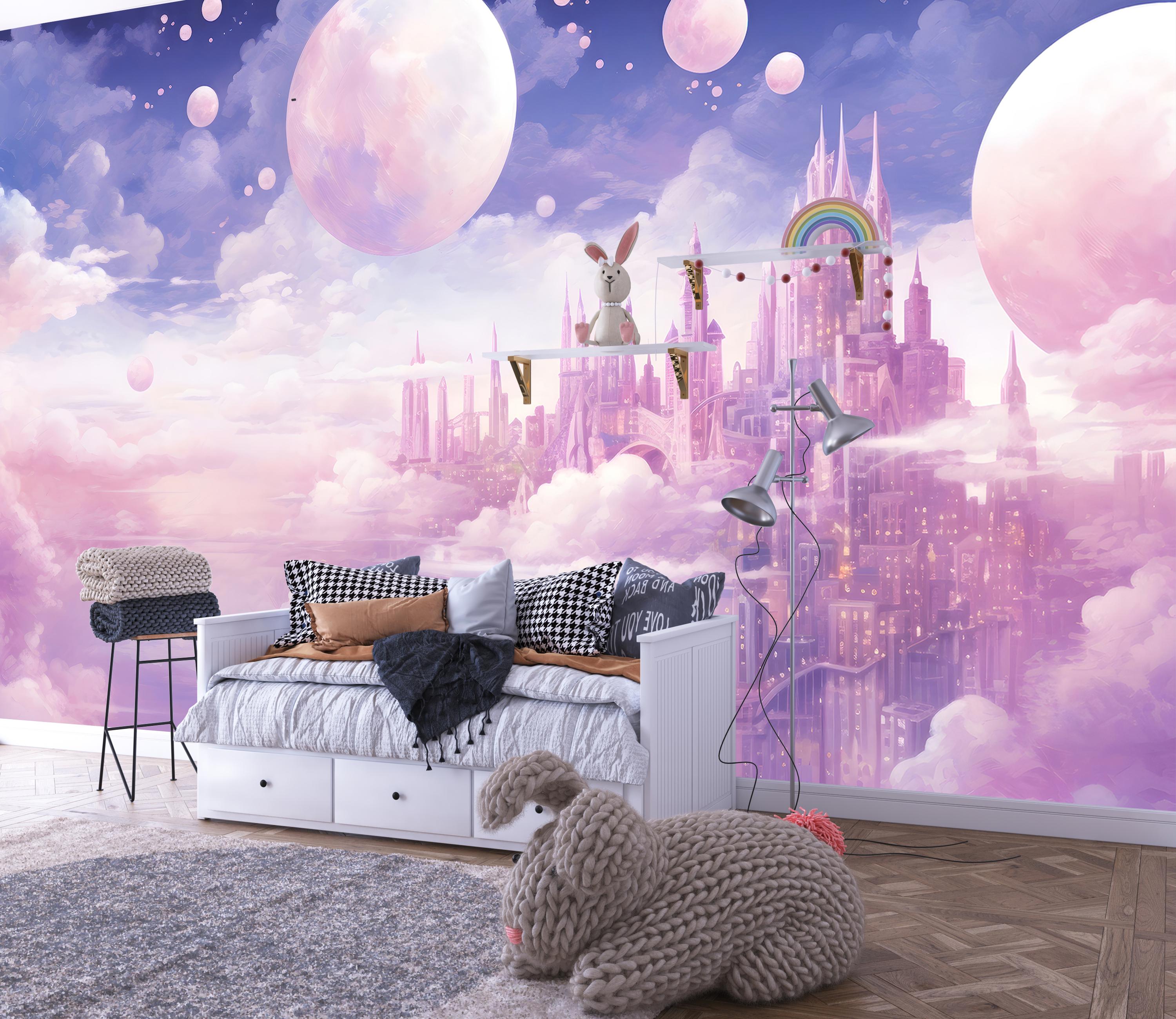 Фотошпалери флізеліновіі Upstream Хмарне Королівство Мрій 315х210 см (S5KID-067/5) - фото 8 Фотошпалери флізеліновіі Upstream Хмарне Королівство Мрій 315х210 см (S5KID-067/5) - фото 8