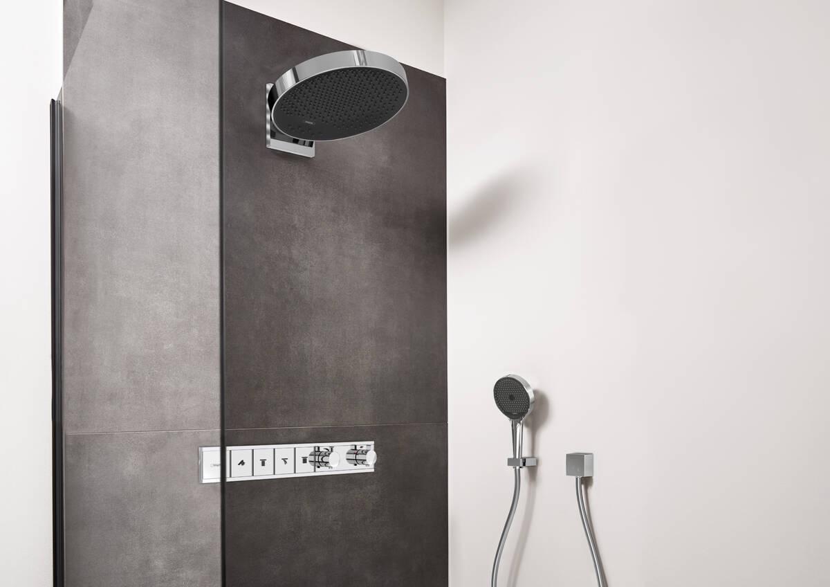 Наружная часть смесителя Hansgrohe RAINSELECT 15382000 с термостатом Хром (132620) - фото 5