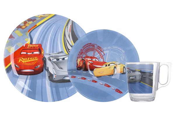 Набор детский Luminarc Disney Cars 3 3 предмета (N5280)