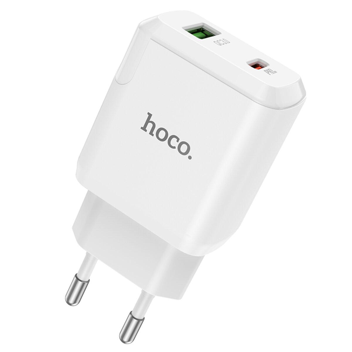 Зарядное устройство Hoco N5 Favor PD 20W White