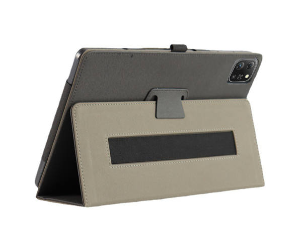 Чехол-книжка Textile Leather Case with Stand для Blackview Oscal Pad 70, Black