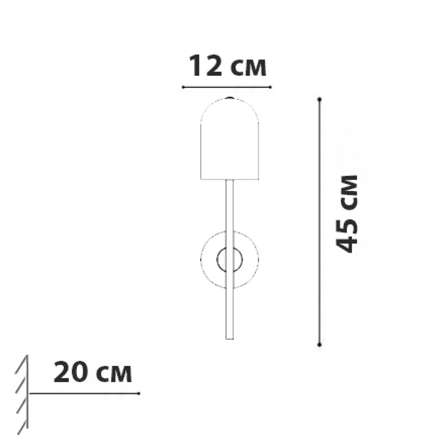 Бра Friendlylight Ascent Brass (FL4093) - фото 3