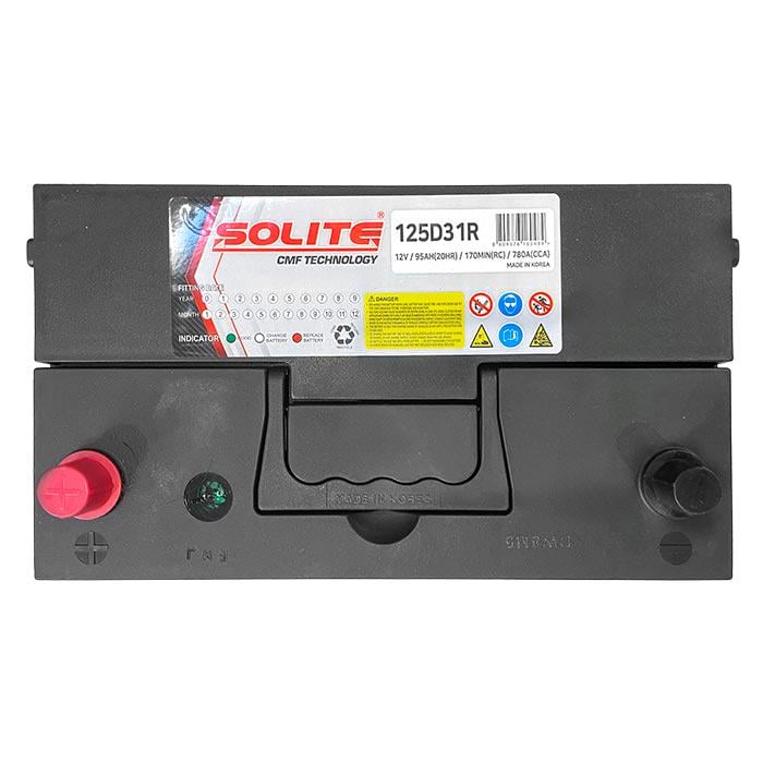 Акумулятор автомобільний Solite 6СТ-95Ah ASIA АзЕ 780А/CCA 125D31R (210662) - фото 2 Акумулятор автомобільний Solite 6СТ-95Ah ASIA АзЕ 780А/CCA 125D31R (210662) - фото 2