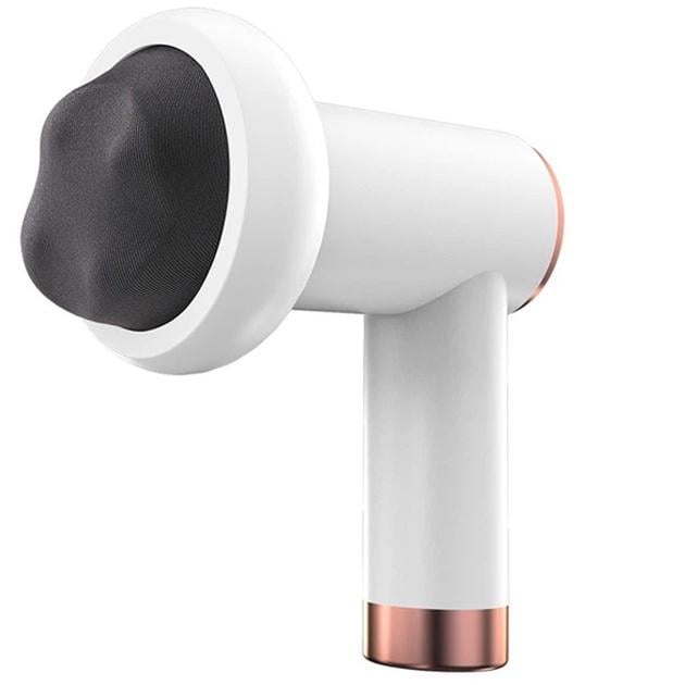 Электромассажер ручной ударный Xo FG07 Type-C аккумуляторный LED-индикаторы 1200 mAh Черный (36588897)