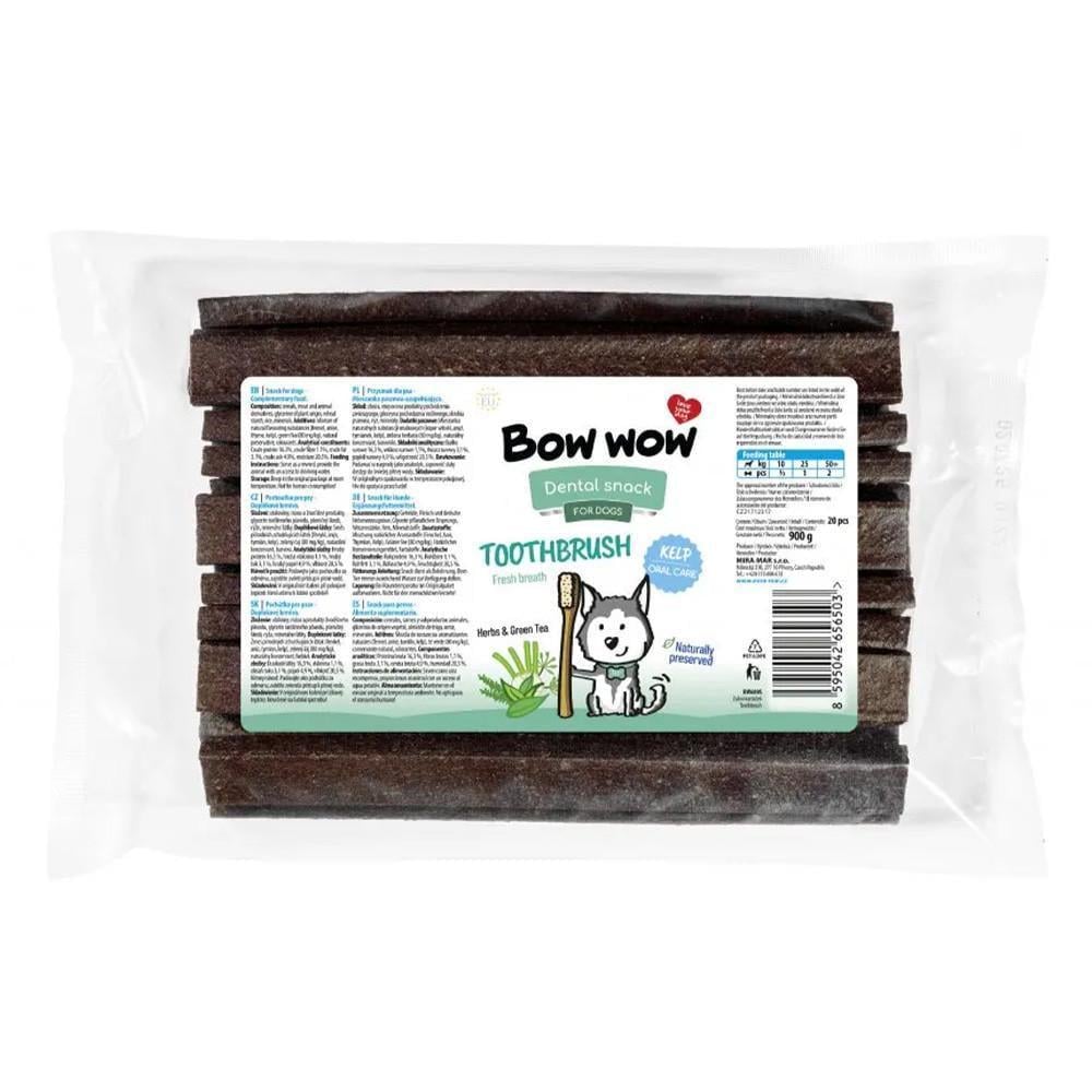 Лакомство для собак Bow wow Dental Палочки для чистки зубов 21 см 20 шт./уп. (2368620950)