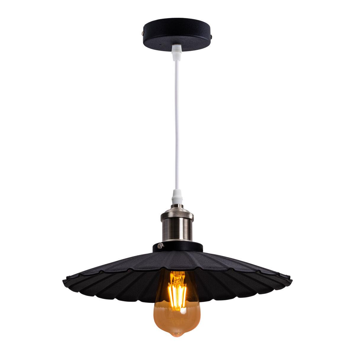 Люстра Sirius HN8160S BK на 1 плафон (372297)