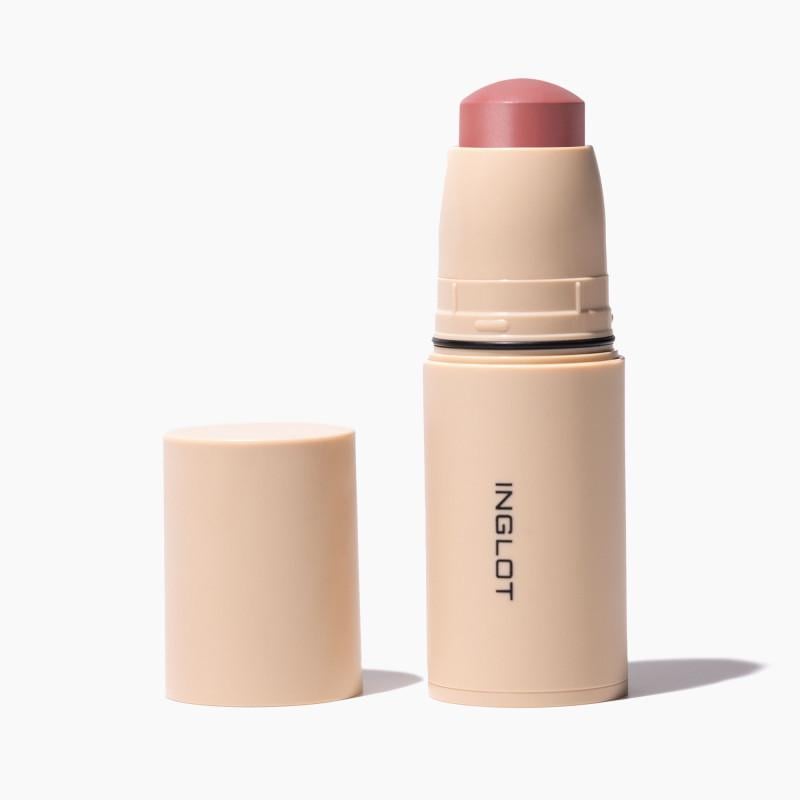 Рум'яна в стіку Inglot Cream Stick Blush Delicate Coral 210 (03/0259/212) - фото 6